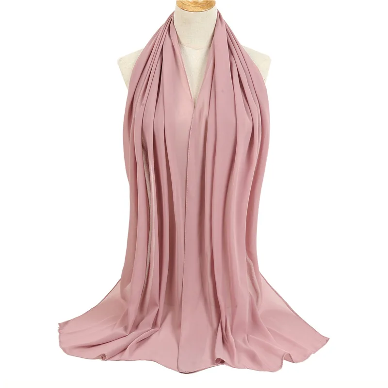 
Ladies Hijab African Scarf Branded Shawl Little Scarf Girls Muslim 150Cm Underscarf Inner Hijab 