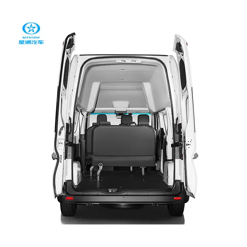 Электрический пассажирский автомобиль Geely mini ev van Новый энергетический минивэн микроавтобус 14 фургон