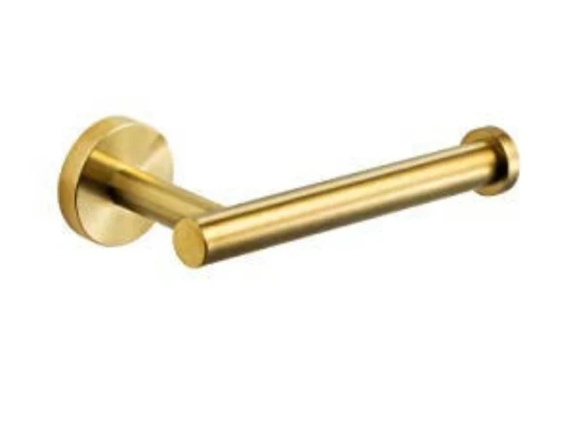 Hot Sale Wall Mounted Brass Toilet Roll Tissue Paper Holder Gold Plated Metal Wall Mounted Toilet Paper Holder