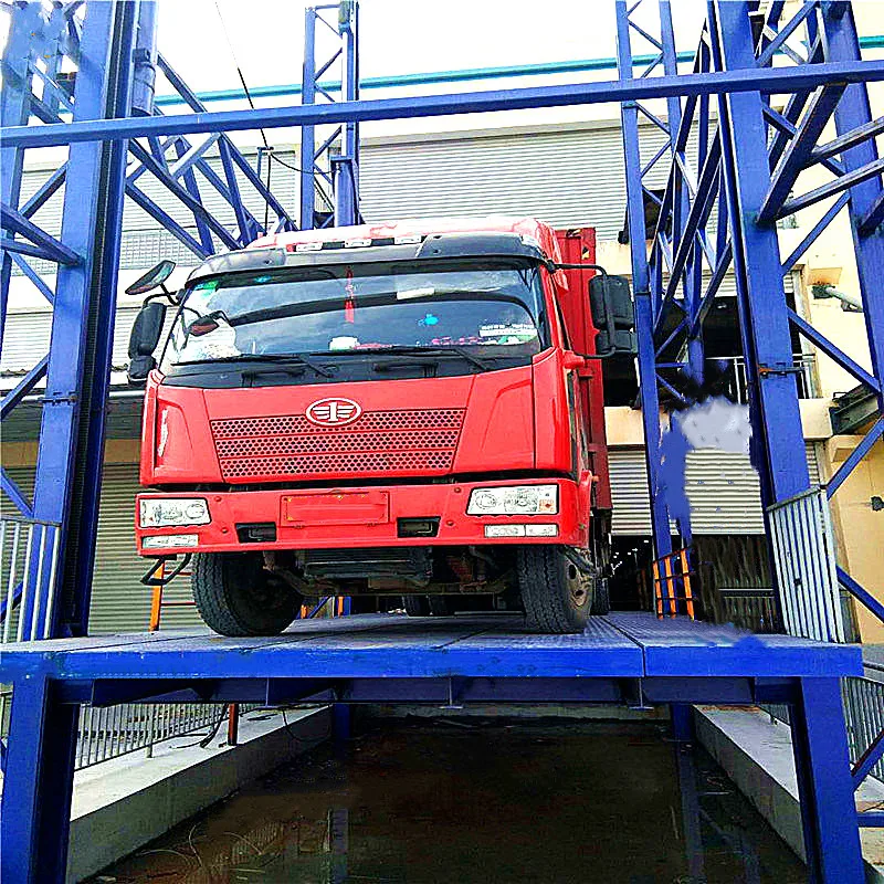  Высокопрочное Автомобильное оборудование четырехстоечный вертикальный автомобильный парковочный подъемник для склада сделано в