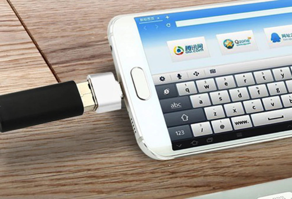  Мини OTG Кабель Micro-USB 2 0 Женский USB конвертер адаптер для телефона
