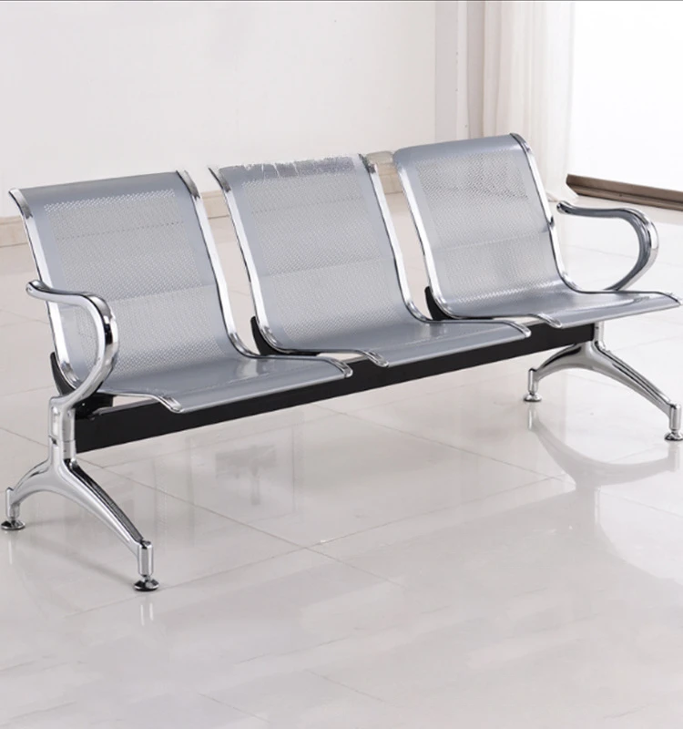 Public Seats Airport Chair Waiting for Three People Hospital Infusion Rest