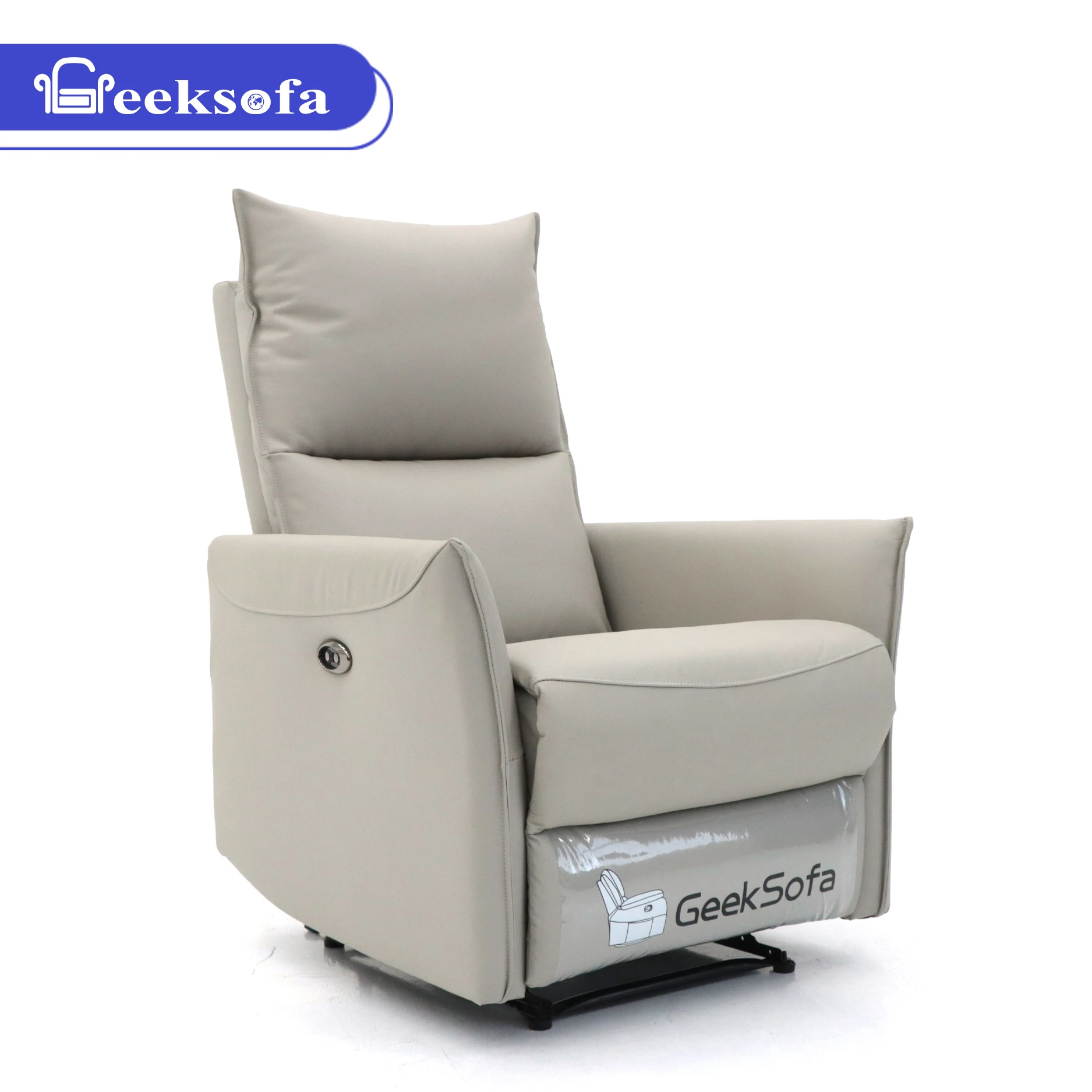 Geeksofa Modern Lazy Boy Microfiber Fabric Power Electric Heating  Massage Recliner Chair For Living Room Furniture China