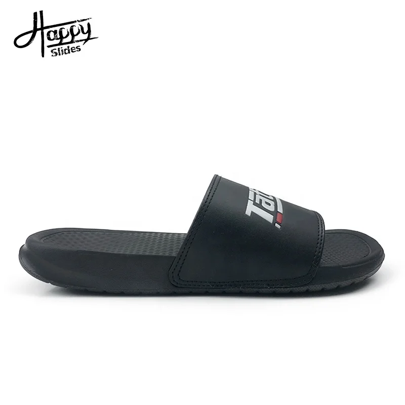 Happyslides/мужские шлепанцы с принтом на заказ; Модные тапочки из пенопласта для мужчин; Кожаные сандалии на заказ; Шлепанцы из ЭВА