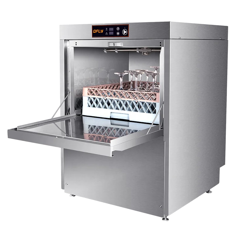 hotel used 304 stainless steel under counter dish washing machine