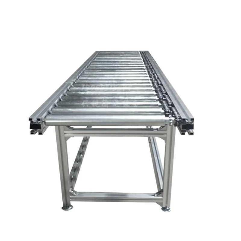 High Quality Free Roller Conveying Manual Assembly Line Power Roller Line Used for Conveying All Kinds of Cases and Bags