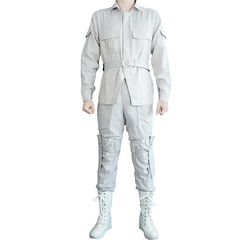 Milky Way Hataraku Saibouz Costume Leukocyte U1146 Cosplay cells at work jacket Saibo Cosplay Hataraku Saibou Light Gray Cosplay