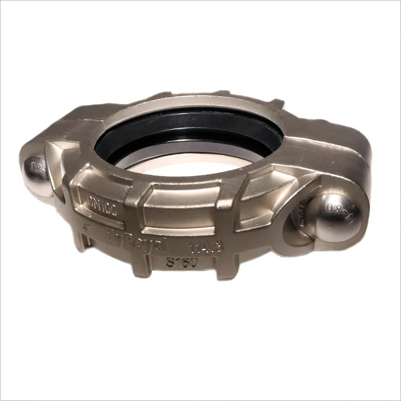 High Quality 160 Super High pressure Stainless Steel Grooved Flexible Coupling for Plumbing Fitting