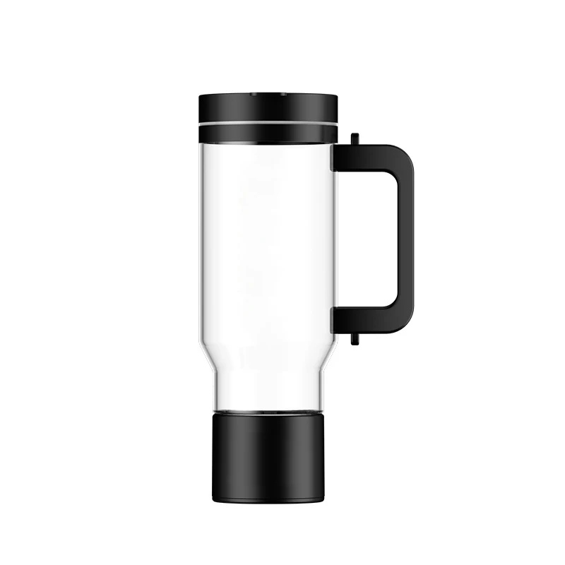 1400PPB Supersaturated Hydrogen Rich Water Cup 1L Large Capacity USB Rechargeable Cooling Type Food Grade PC Hydrogen Bottle