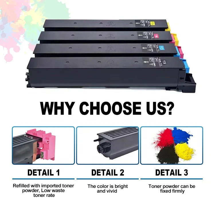 Comapitble Original Quality Tn715 TN 715 Toner Cartridges for Konica Minolta Bizhub C750i  filled with imported toner powder