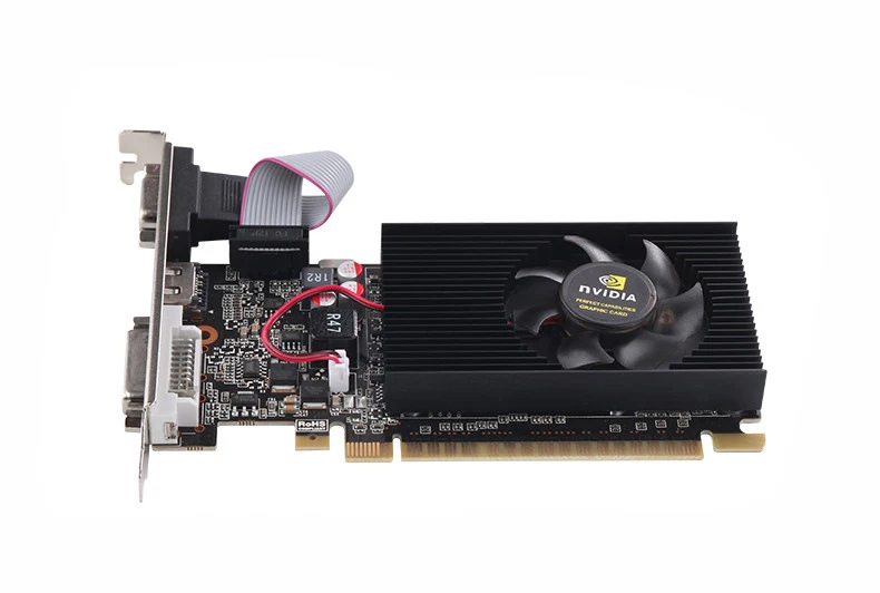 Colorful GT610 1GB D3 Gold Edition II-2GD3 Office Design pc computer graphics card support gt 710 2gb cooling fan vga card