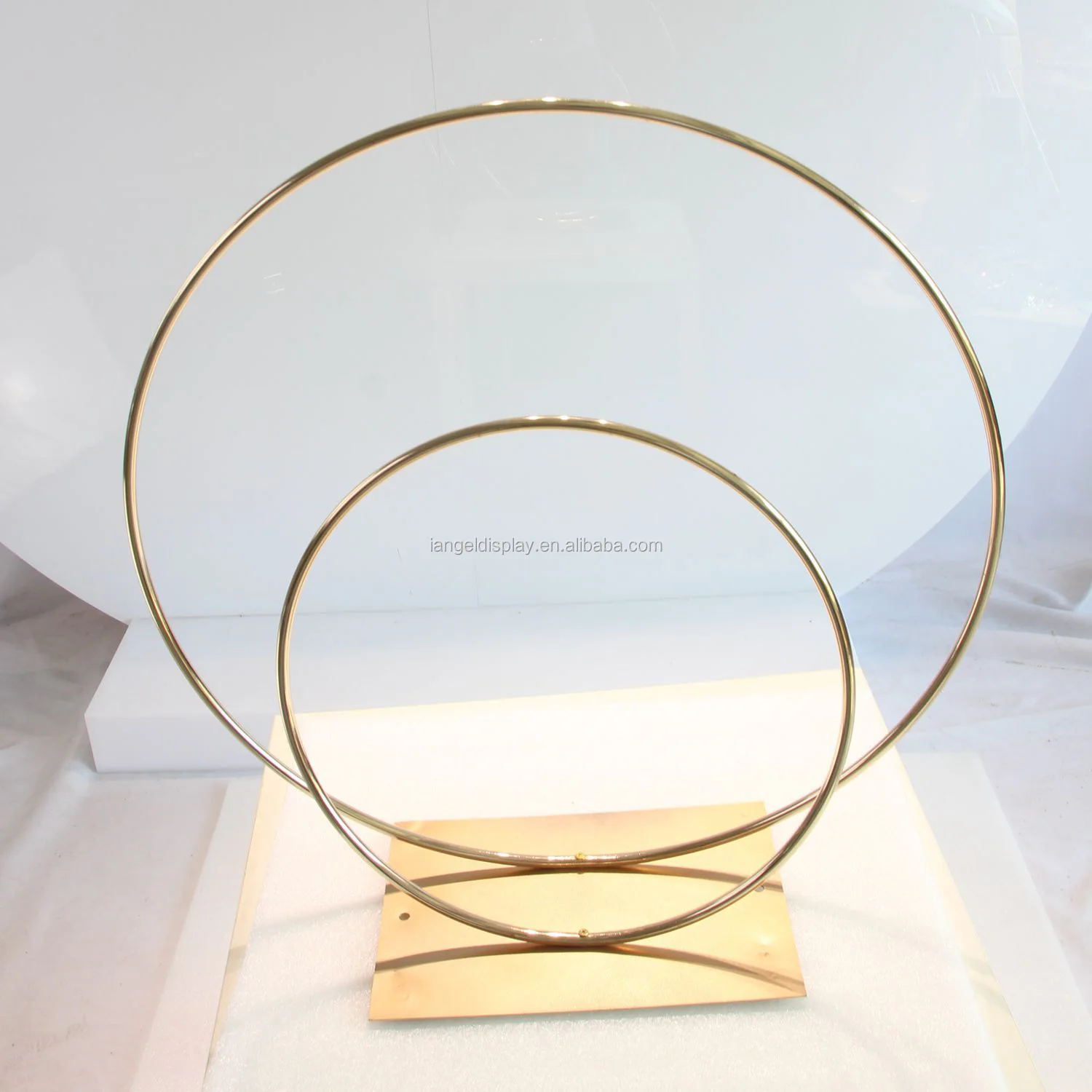 Оптовая продажа, фон Iangel, железный круг, свадебные арки, круглые свадебные центральные части