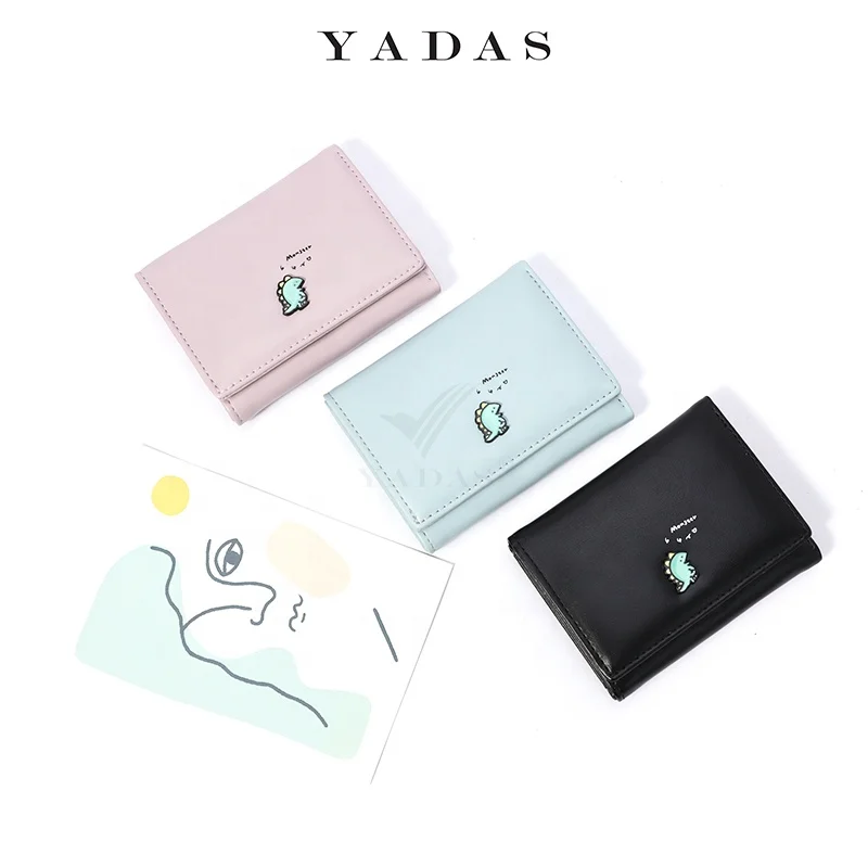 wallet dragon cartoon pattern lovely kids gift Christmas promotion OEM RFID New Design Luxury PVC Credit Card Wallets Front