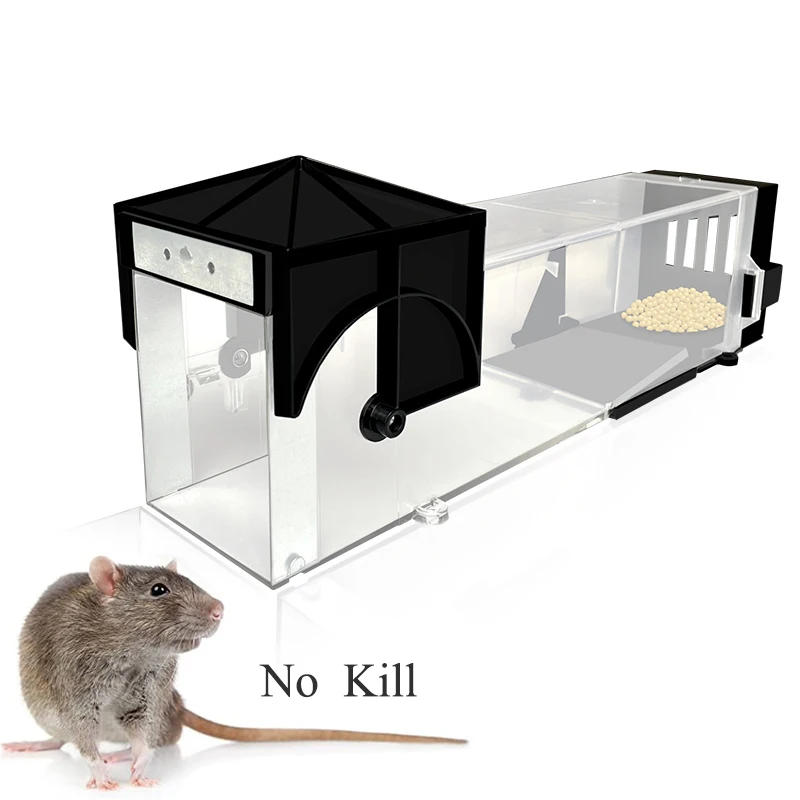 Quick Effective Sanitary Safe ABS No Kill Humane Mouse Traps for Indoors Outdoors