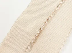 High quality  3/4 inch nylon spandex plush back crown picot strap elastic