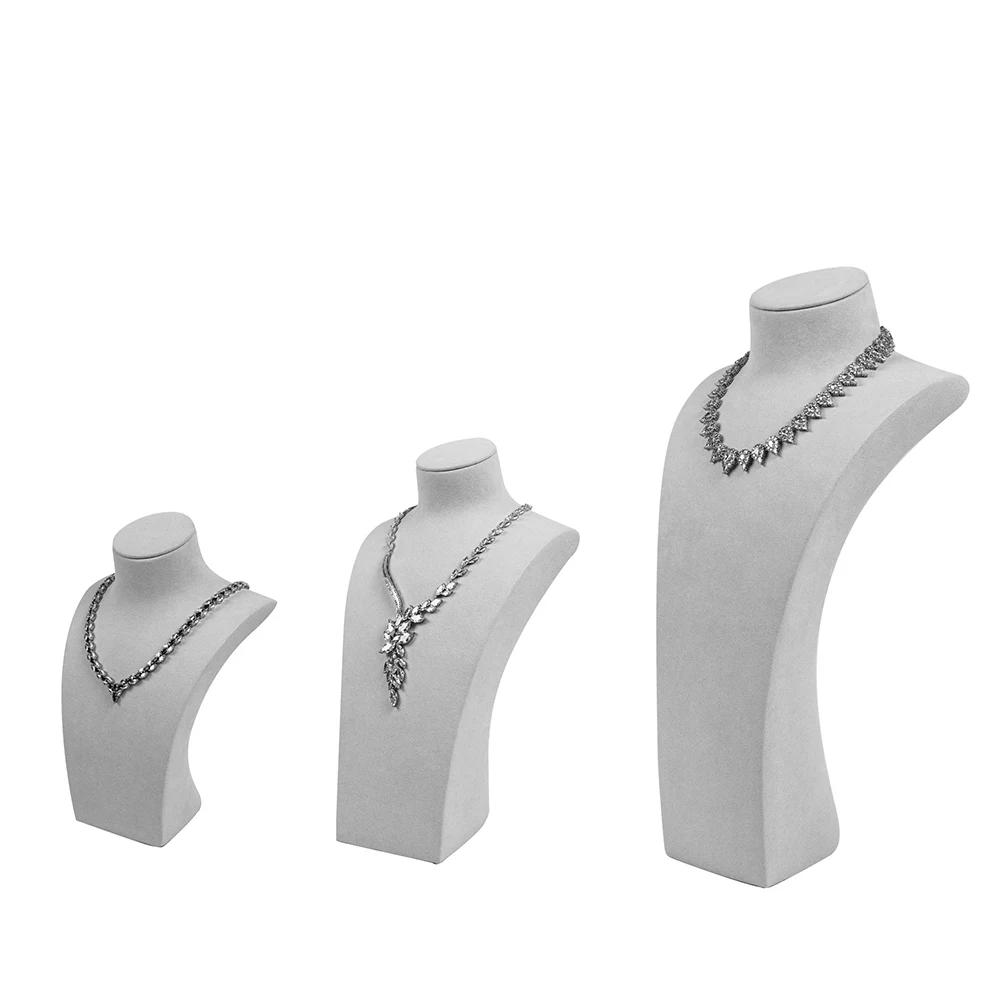 Wholesale Microfiber Jewellery Display Holder Stand DIY Custom Ring Bracelet Necklace Earring Holder Stand Jewelry Display