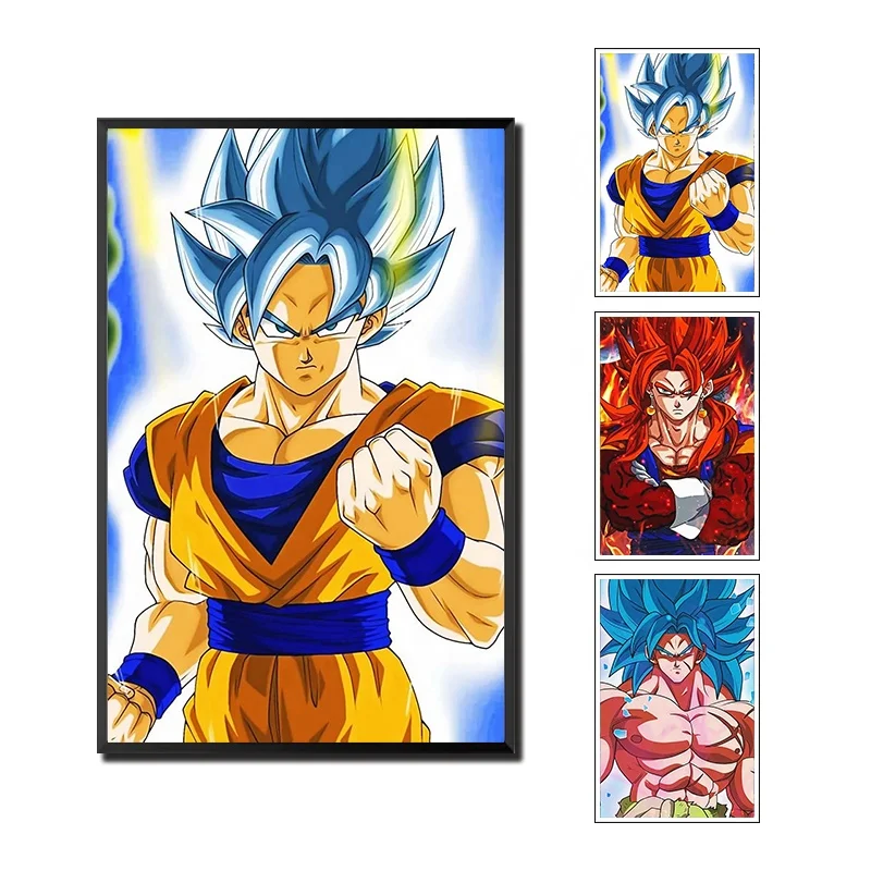 100 Стиль новейший дизайн Dragon Ball демон убийца один кусок Narutos Marvel звезды 3d флип линзовидные фотографии