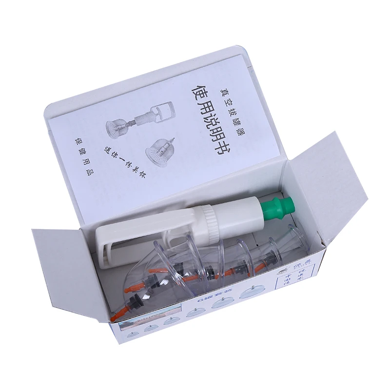 Baoyi cupping favtory BY-001 6 банок, аппарат для вакуумной терапии, 6 чашек, Набор банок, хиджамские чашки