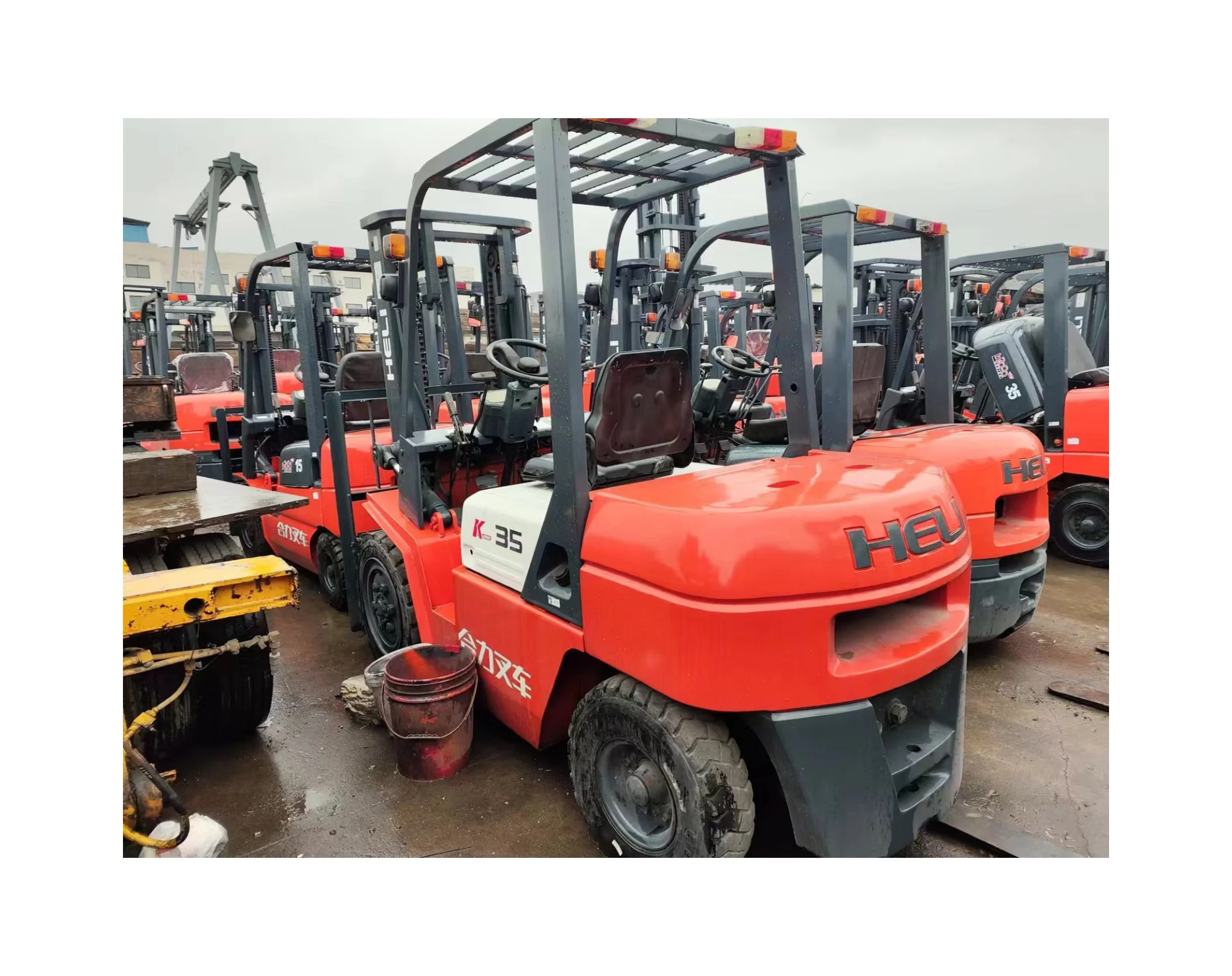 China used forklift diesel2 3 4 5  ton heli 30 forklift diesel used 3.5 ton heli forklift
