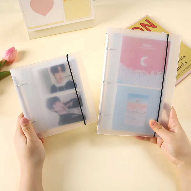 25 Pcs Clear Inner Pages 3 Inch 10 x 10cm Pockets for K-pop Star Mini Photocards