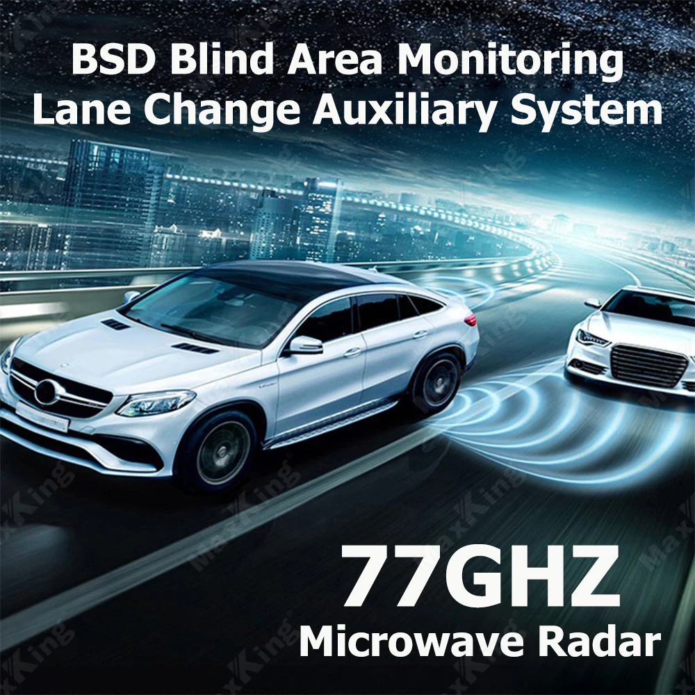 77GHZ Microwave Radar BSD Blind Area Monitoring Lane Change Auxiliary System for Mazda CX-5 2017-2021