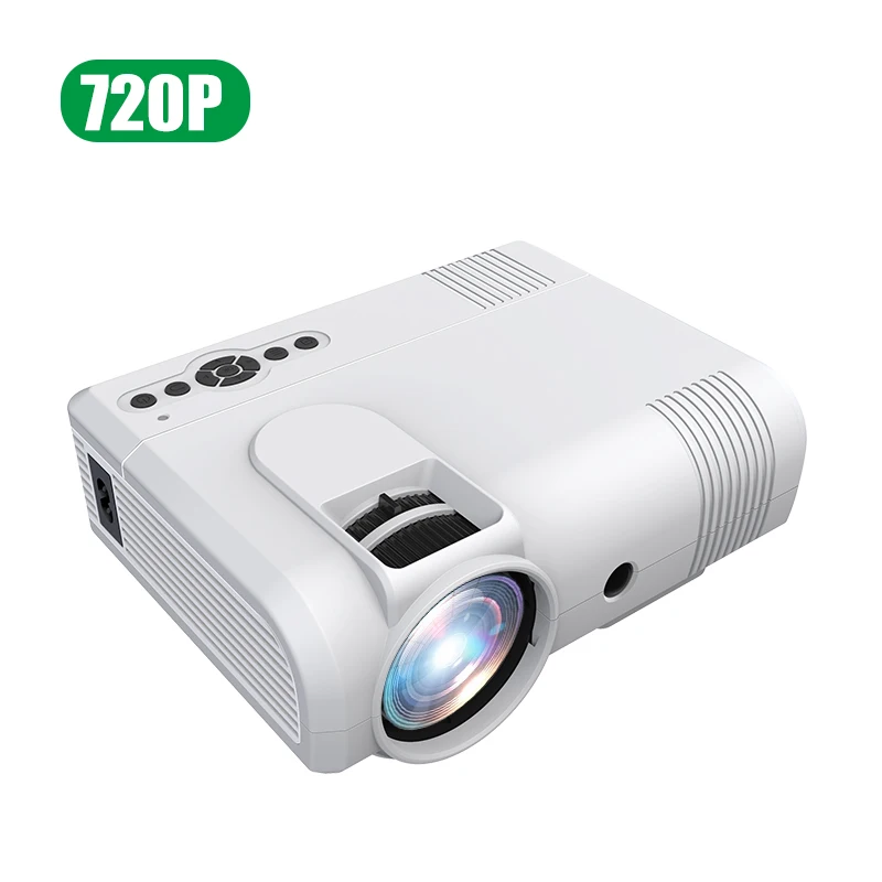 Smart Wifi Android LED Projector 1280x720p HD LCD Video Mini Portable Proyector for Home Theater