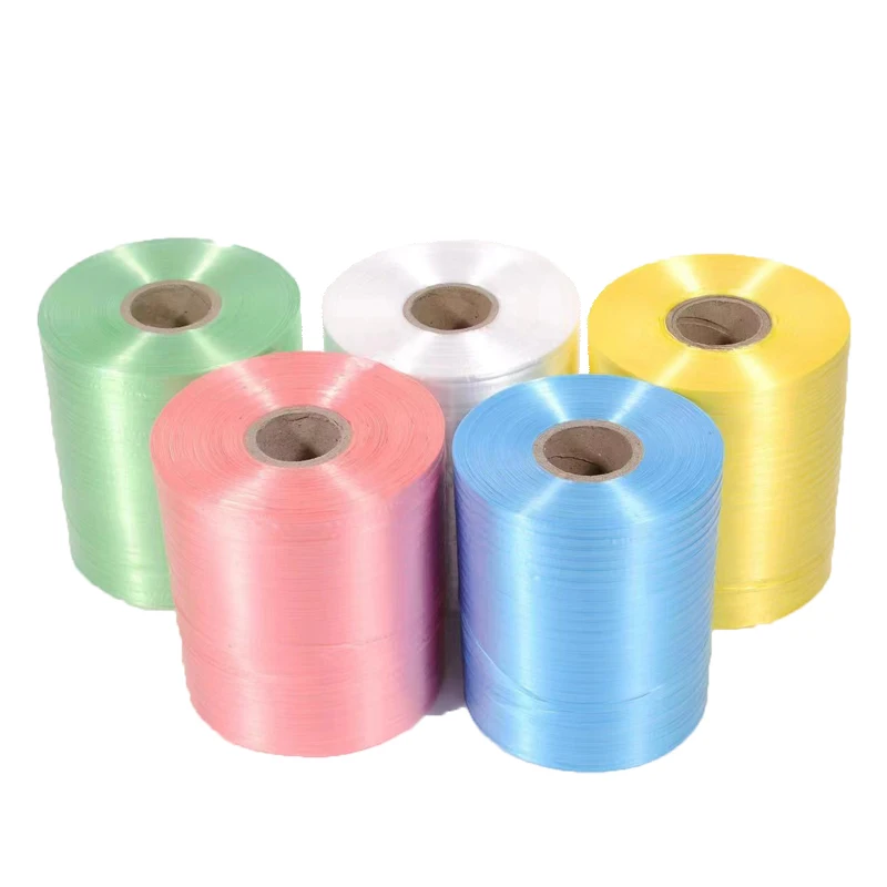 25KG Per Box Binding Strap PE Tape Packing Rope For Automatic Carton Tying Machine