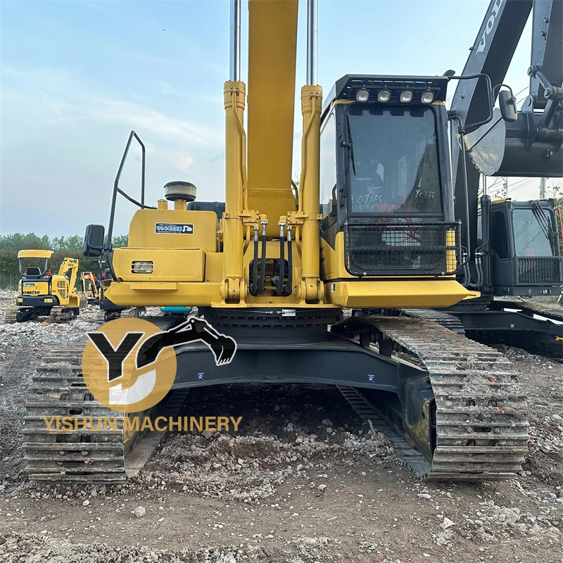 Прочный японский экскаватор Komatsu 30 тонн тяжелый гусеничный Подержанный импортный PC300 350 для продажи