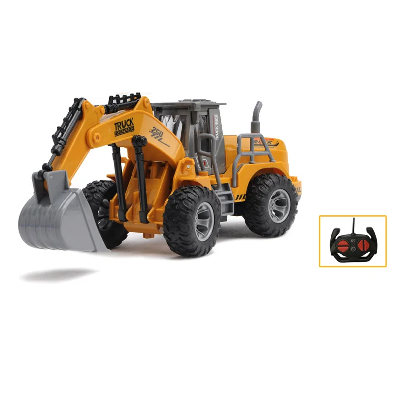 Popular Remote Control Dump truck Mixer truck Bulldozer Excavator Road roller Car Toys rc car on radio control