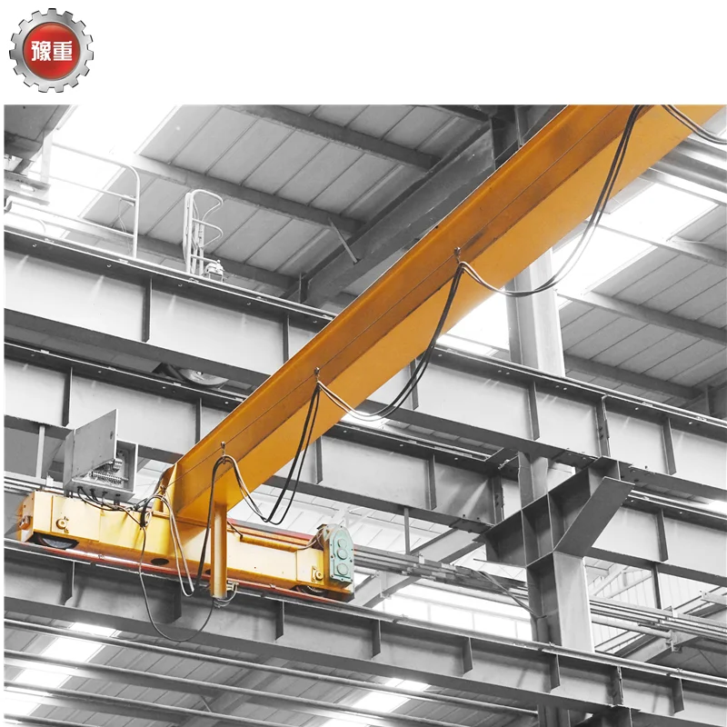 Workshop Wireless Remote Control light-duty 10 ton single girder overhead crane