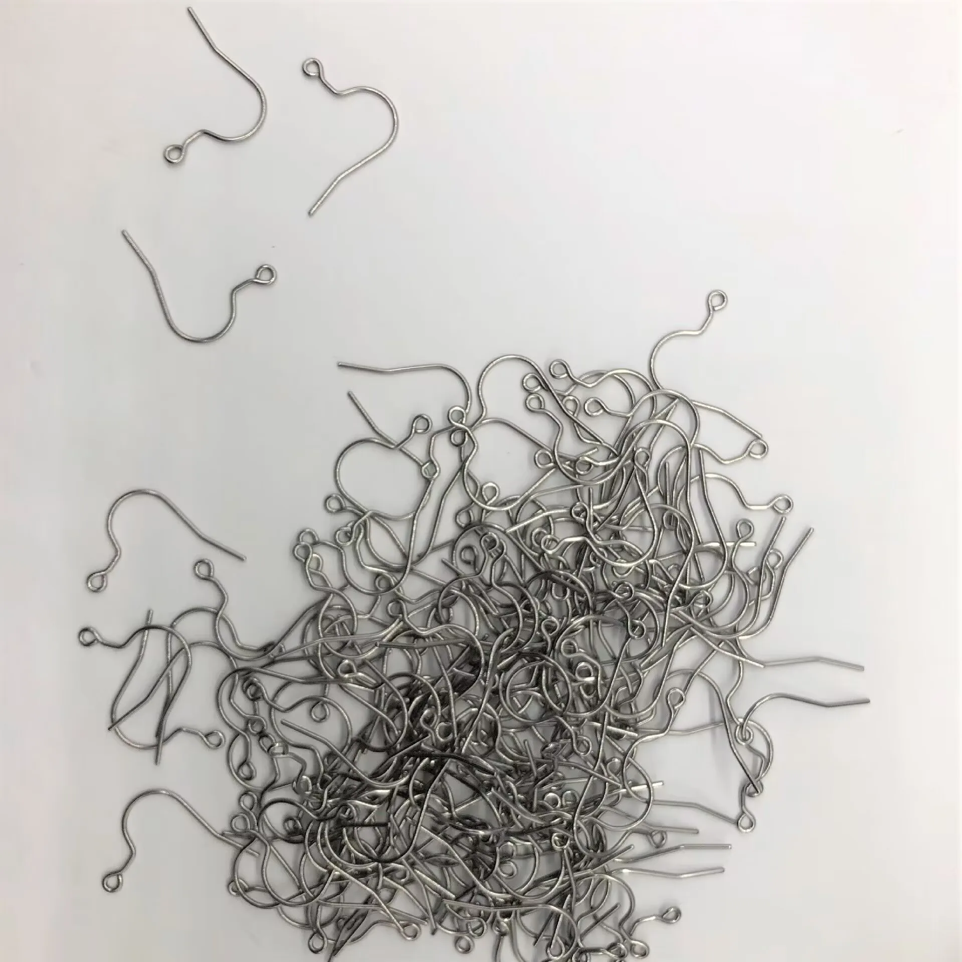 Titanium French Hooks for Earrings Trendy Body Jewelry DIY Ear Wire for Weddings and Parties