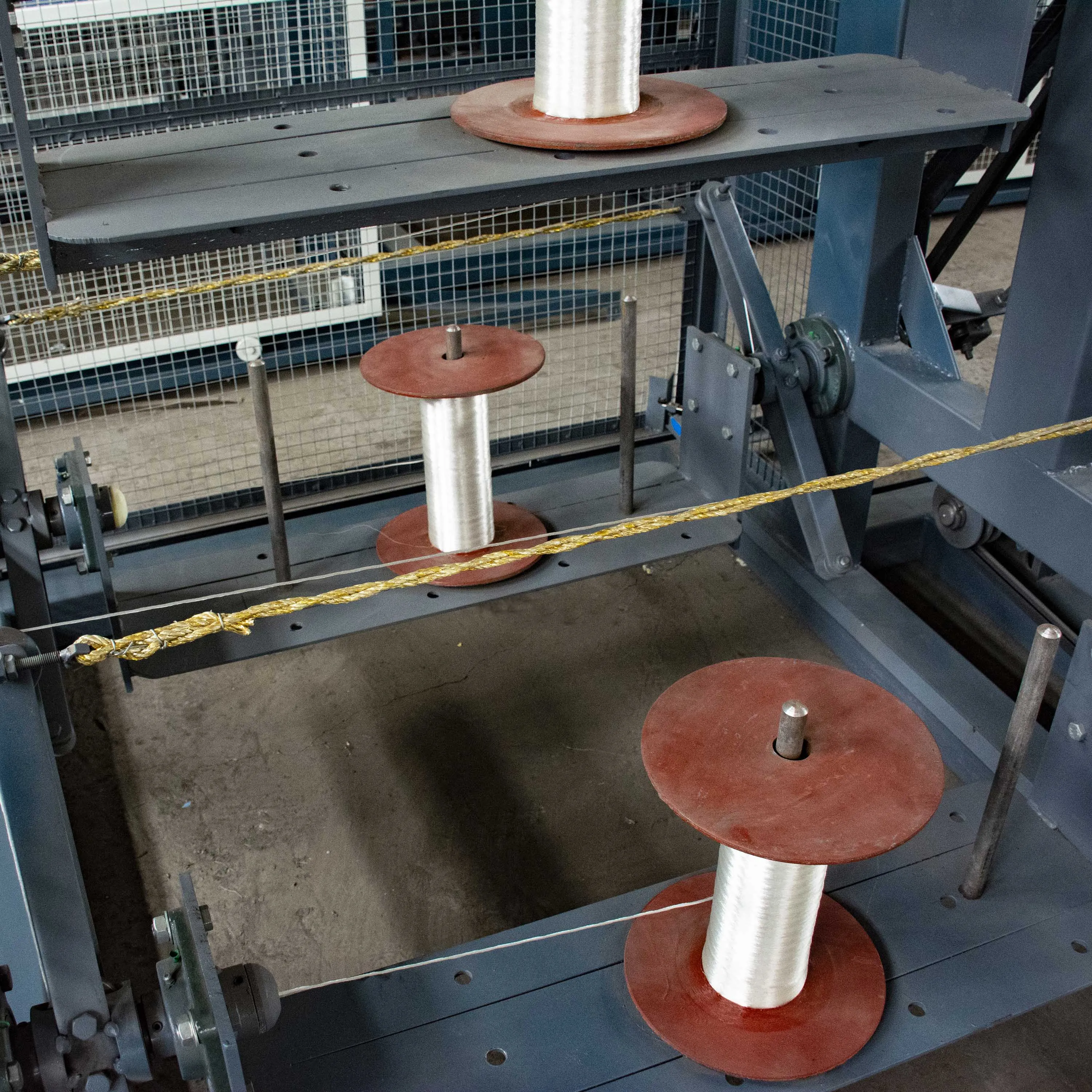 6 mm 8 mm 10 mm twisted PP rope machine plastic rope machine power cord making machine