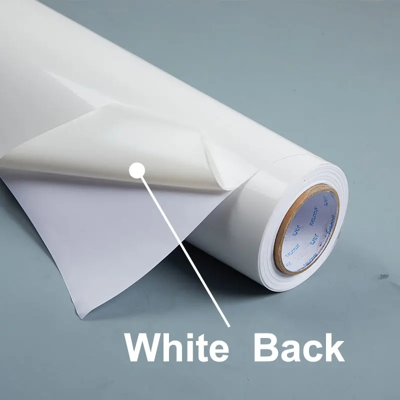 Wholesale price pvc self adhesive vinyl  roll supplies eco solvent printable vinyl
