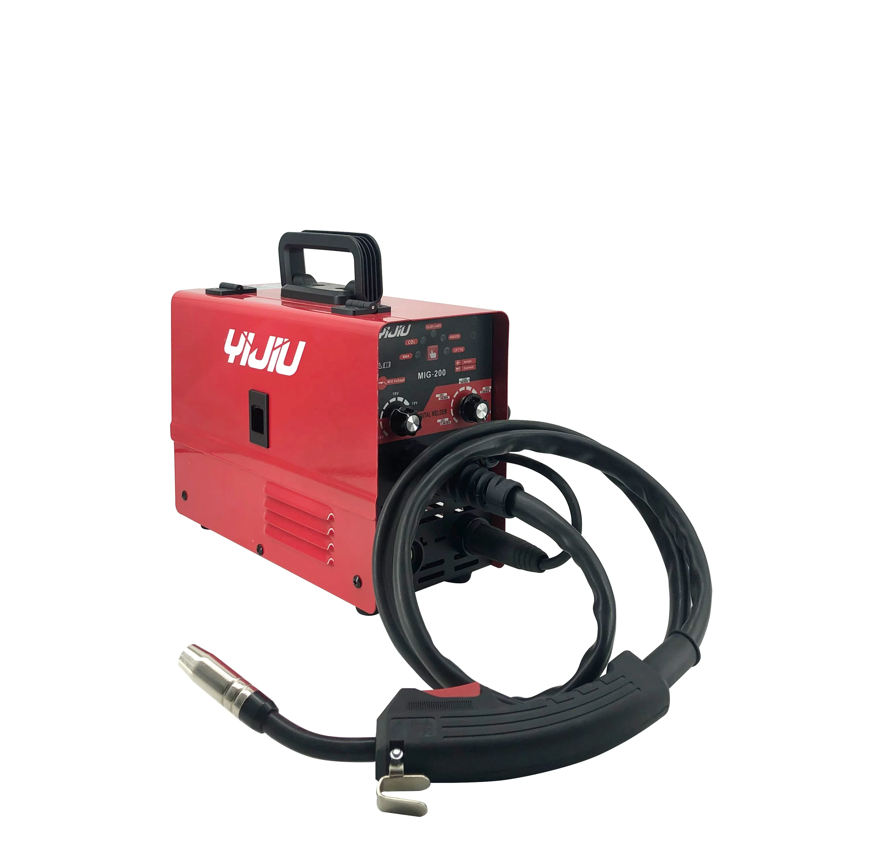 YIJIU 2024 Hot Sale MIG-120DG Arc Welding Equipment Gas/No Gas cnc Digital MMA/TIG/MIG 3 in 1 Welding Machine with Low Price