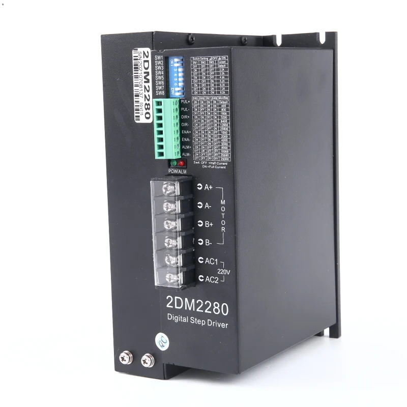 Шаговый двигатель Гибридный 220V 8.2A 32 шаг подразделение (Национальная ассоциация владельцев электротехнических 42 Драйвер шагового двигателя с