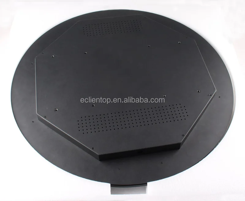 15.7 Inch Circular Lcd Screen Media Player Round Advertising Display Tft Ips Touch Lcd Display 960*960 Resolution