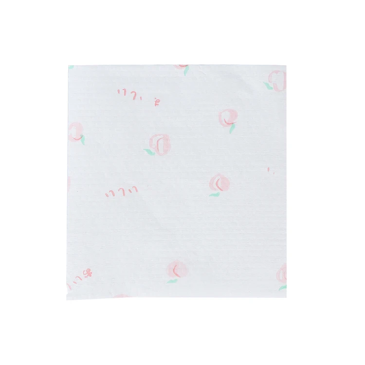 Reusable White Woodpulp Recycled Non-woven Cleaning Towel Roll Cleansing Disposable Towel Kitchen Rag Kitchen Wipe Kitchen Paper