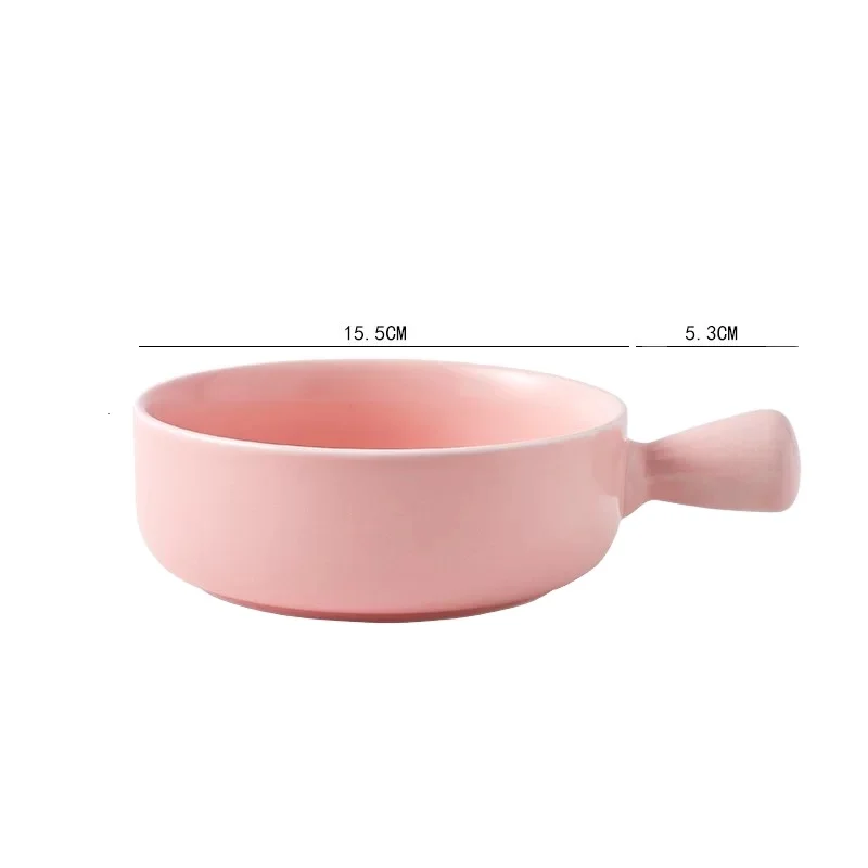 8 inch  Roasting Lasagna Pan Ceramic Baking Dish for Oven  Bakeware with Handle