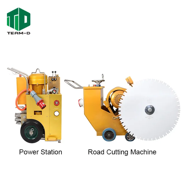 Hydraulic Concrete Saw Cement Floor Pavement Road Cutting Machine
