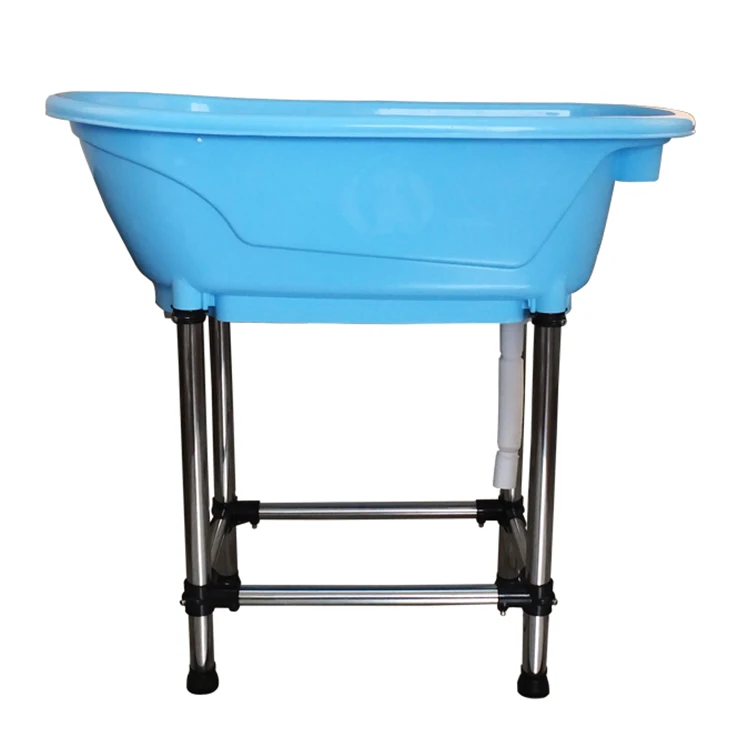 Hot sale Plastic  Bathing Tub pet bathtub leaning & bathing dog grooming tubs
