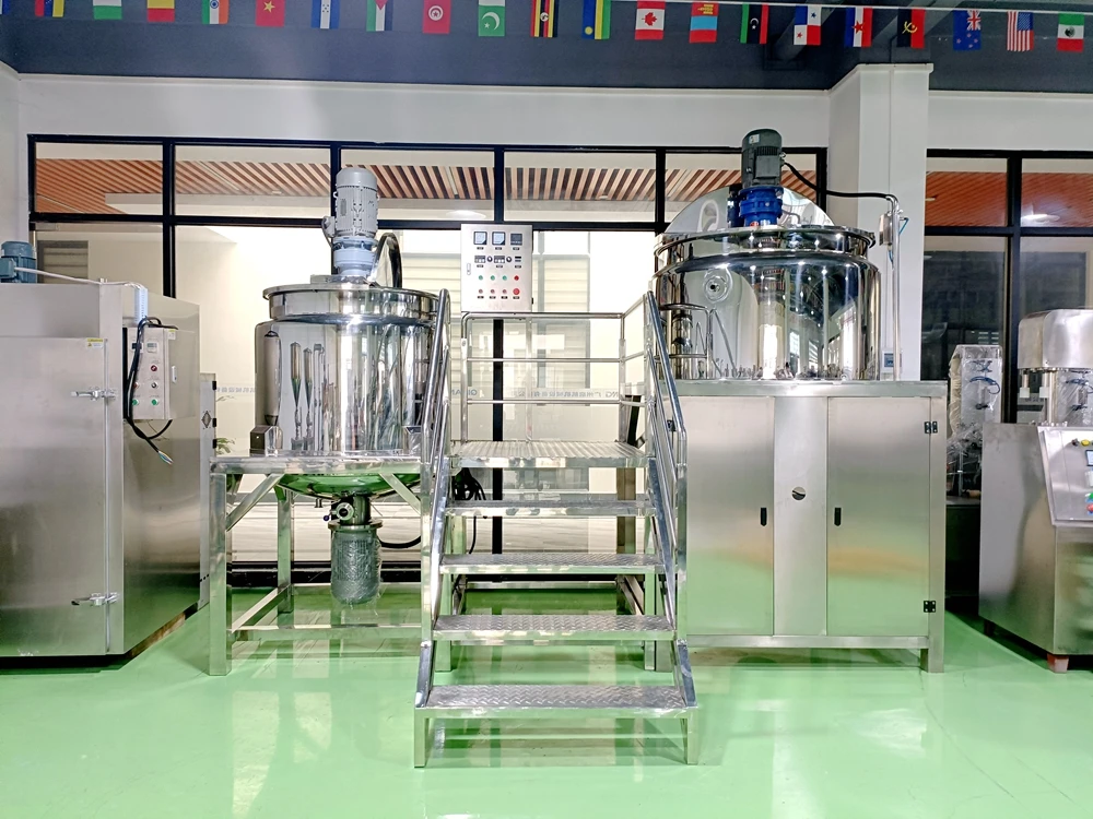 1T Hand Wash Liquid Soap Mixer Making Machine Shower Gel Mixing Shampoo Reactor Mixer Tank