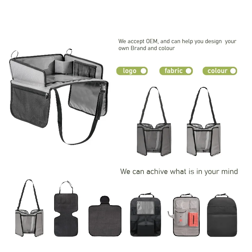 Portable lap desk kids Travel tray for Car&airplane Travel Activity Lap Tray children Play, foldable kids travel tray