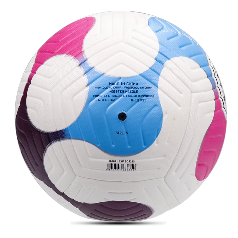 The Best Quality Football Competition Stander Customized Size 5 PU Thermal Bonded Soccer Ball