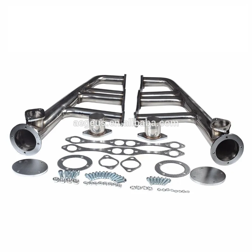 USA IN STOCK FREE SHIPPINGUniversal exhaust header Fit all small block Chevrolet V-8 engines