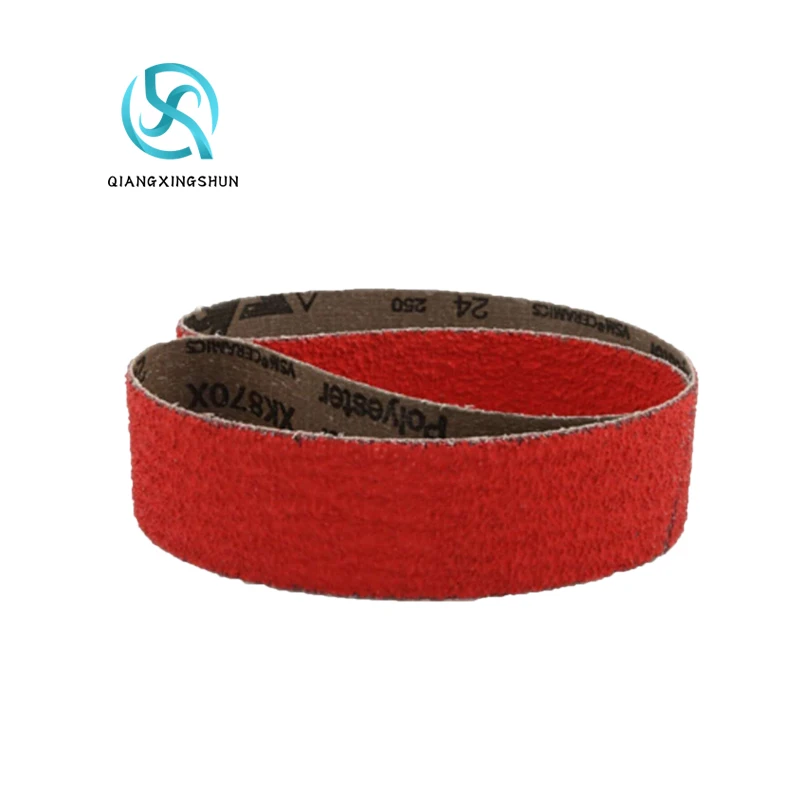 Abrasives Ceramic Sanding belt  Abrasive Belt with VSM material