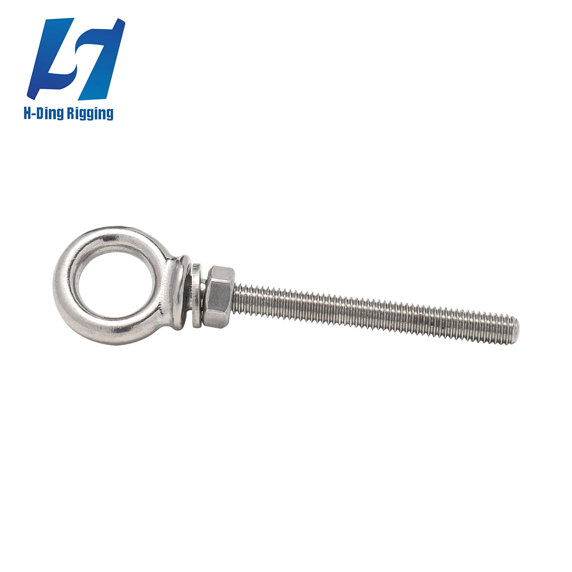 Hot Sales Stainless Steel Sst Jis1169 Long Type Eye Screw Fastener Long Eye Bolt With Washer And Nut