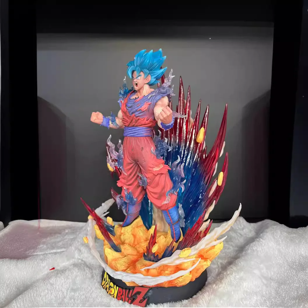Botu 40cm Huge DBZ Dragon Balls Anime Figure Model Toys Super Goku Vegeta Anime Action Figure Japanese Goku PVC Figurine Toy