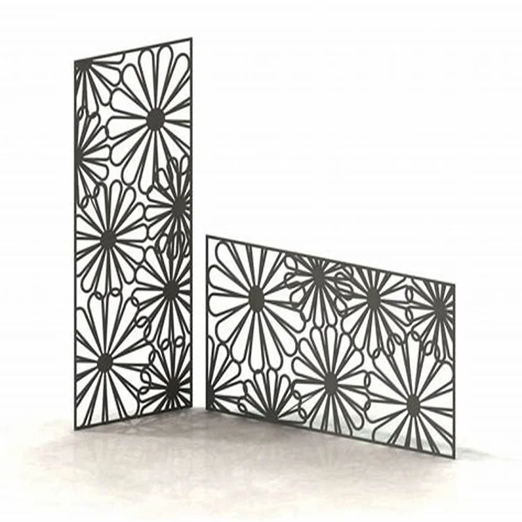 Laser Cut Metal Panel- Decorative Metal Screen Room Dividers custom
