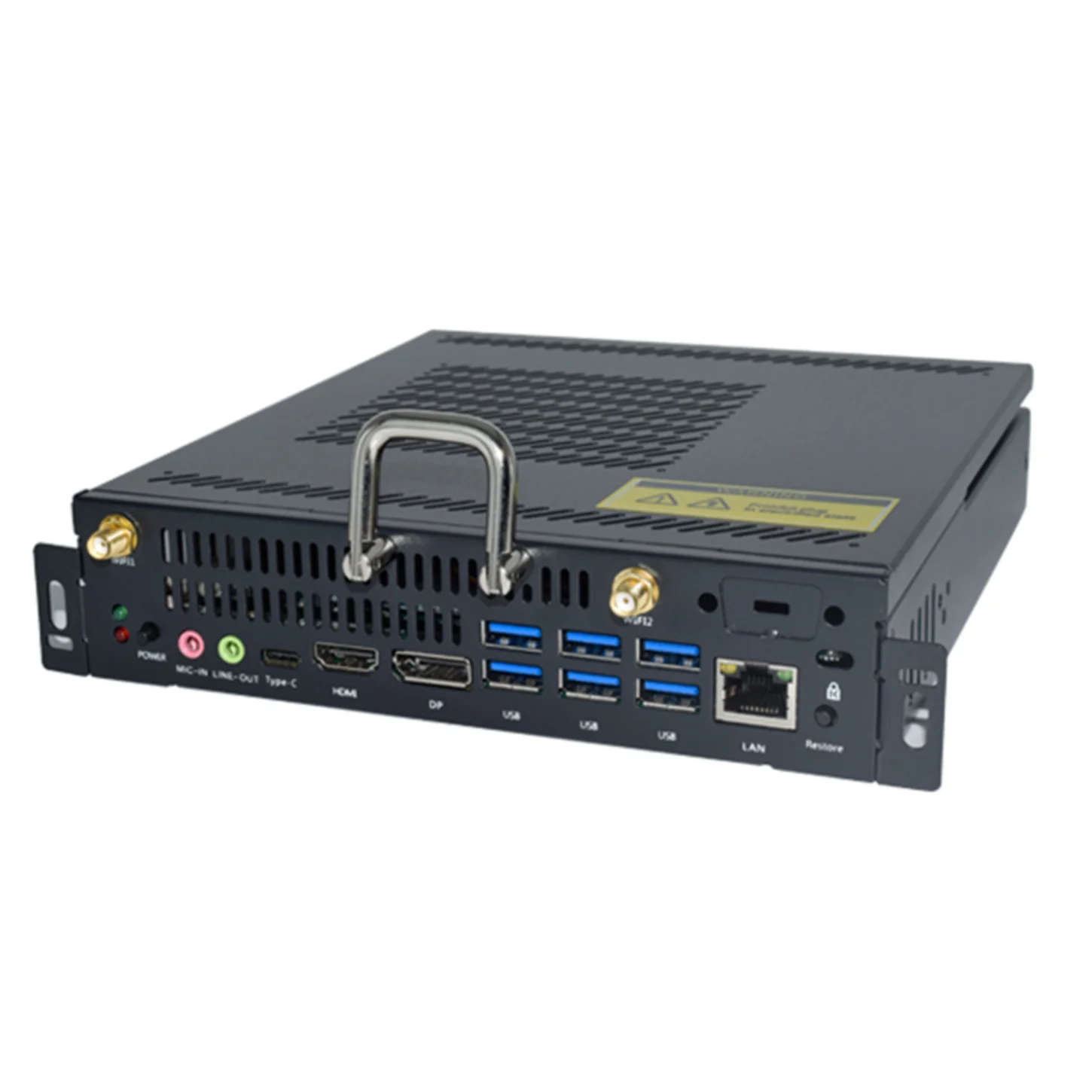 Cheap Fanless Industrial Mini PC Intel Celeron N3050 N3700 J4125 Dual Nics RJ45  4K Dual Lan Mini Computer 24x7 Watchdog