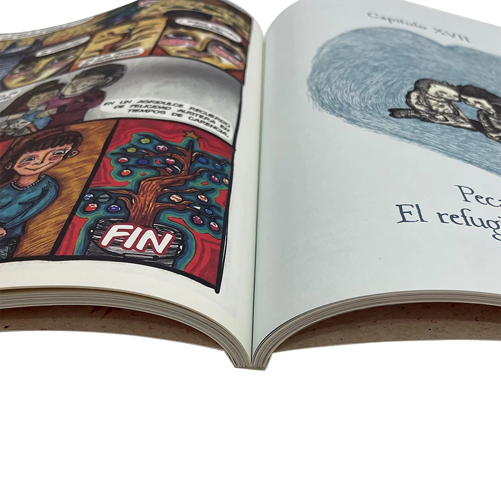 Top High Quality Wholesale Custom Printed Full Color Book Children Kids Novel Comic Book Printing Service